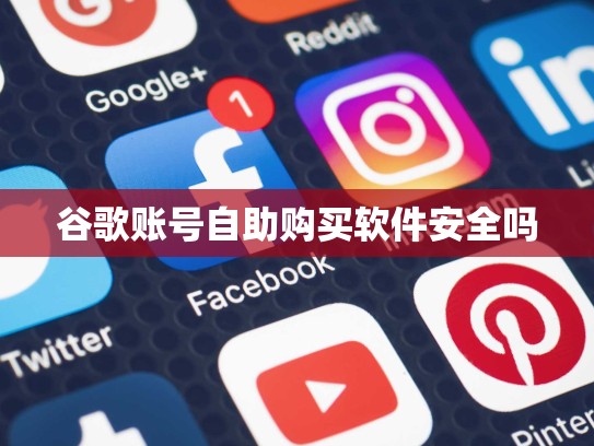 谷歌账号自助购买软件安全吗