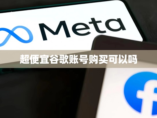 超便宜谷歌账号购买可以吗