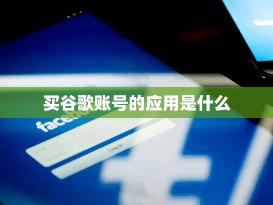 买谷歌账号的应用是什么