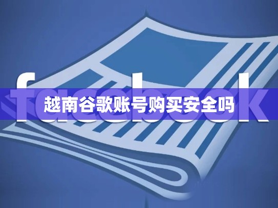 越南谷歌账号购买安全吗