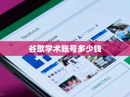 谷歌学术账号多少钱