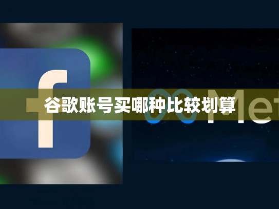谷歌账号买哪种比较划算