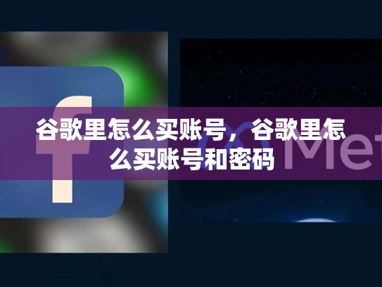 谷歌里怎么买账号，谷歌里怎么买账号和密码