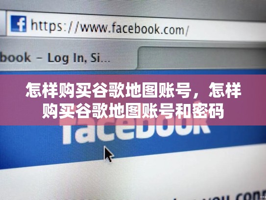 怎样购买谷歌地图账号，怎样购买谷歌地图账号和密码