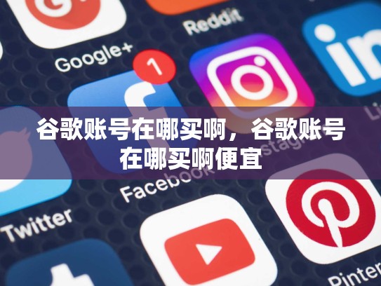 谷歌账号在哪买啊，谷歌账号在哪买啊便宜