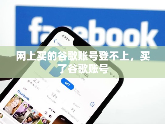 网上买的谷歌账号登不上，买了谷歌账号