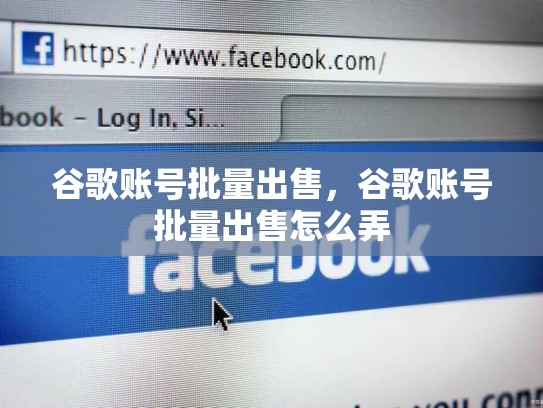 谷歌账号批量出售，谷歌账号批量出售怎么弄