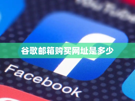 谷歌邮箱购买网址是多少