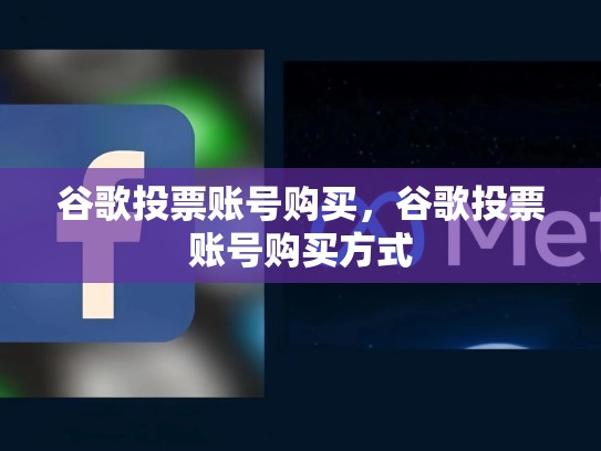 谷歌投票账号购买,谷歌投票账号购买方式