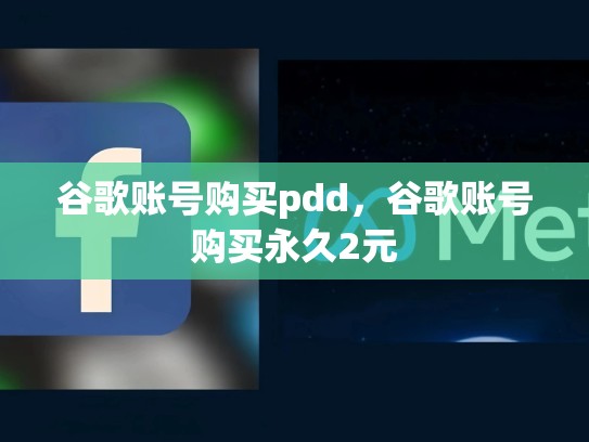 谷歌账号购买pdd,谷歌账号购买永久2元