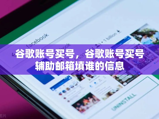谷歌账号买号，谷歌账号买号辅助邮箱填谁的信息