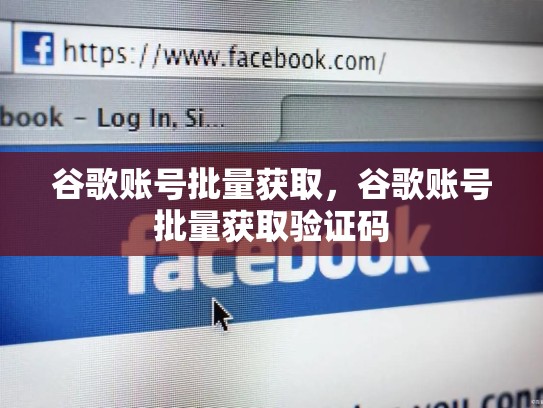 谷歌账号批量获取，谷歌账号批量获取验证码