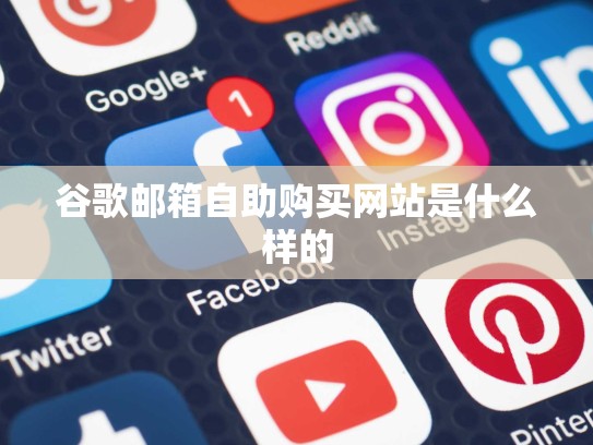 谷歌邮箱自助购买网站是什么样的